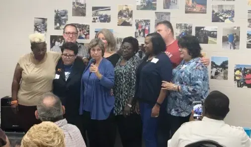 Weingarten with members in Houston