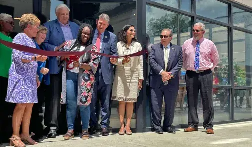 Ribbon Cutting, McDowell County