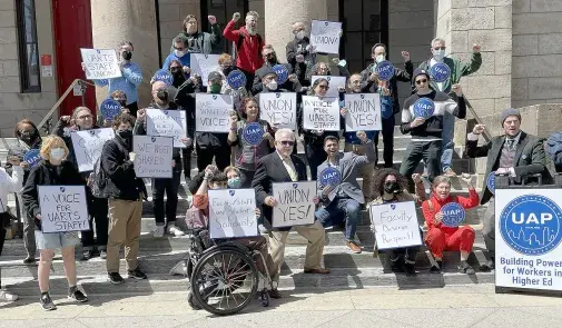 University Arts organizing win