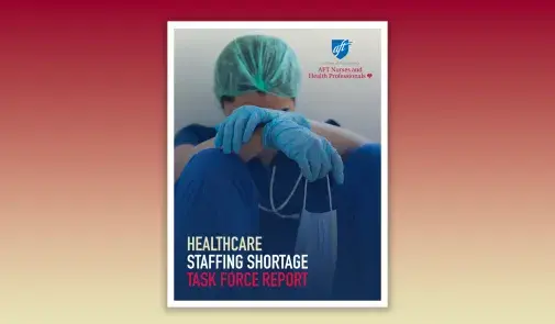 Healthcare staffing shortage report