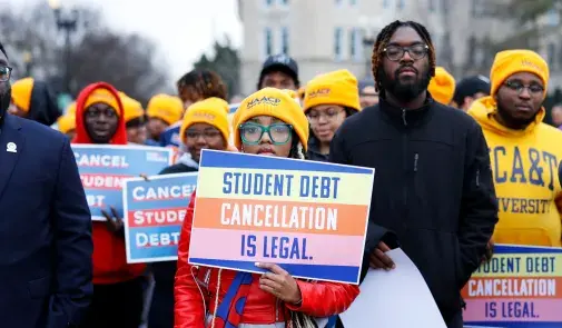 Student Debt rally