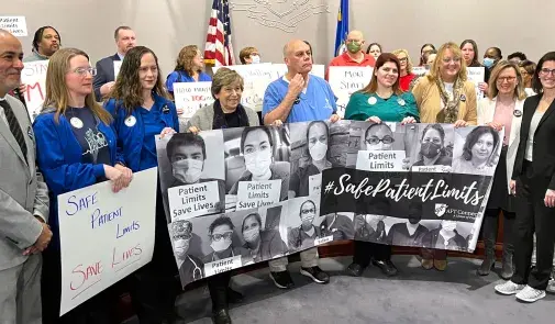 Randi Weingarten in Hartford, Conn.