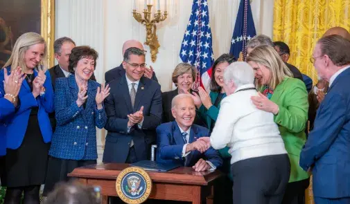 SS Bill Signing Flank