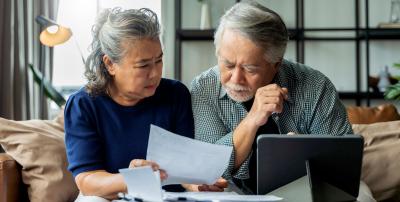 Retired couple