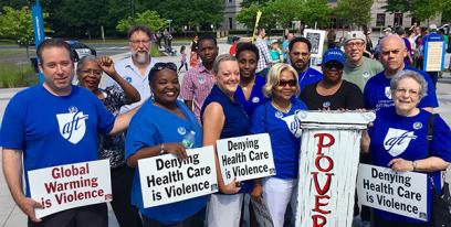 CT healthcare at Poor People's Campaign rally