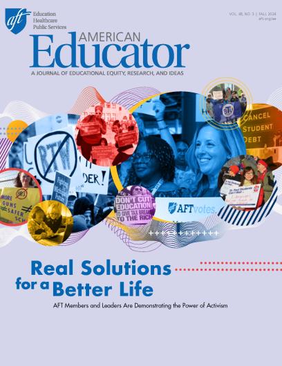 American Educator Fall 2024 Cover