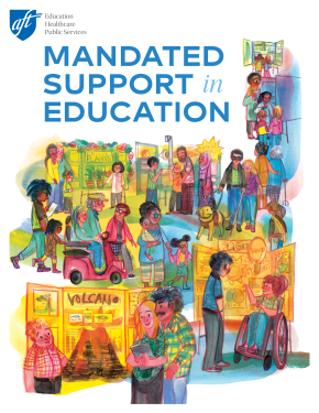 cover of the report with info on mandatory support